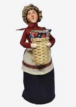 2025 Woman Selling Fabrics